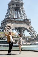 Ami and Conrad in Paris
